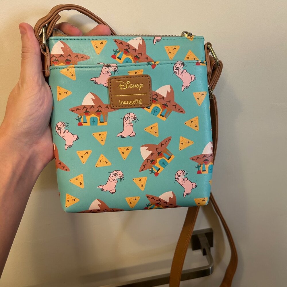 Loungefly Disney Kim Possible Rufus Bueno Nacho Crossbody Bag Side Purse